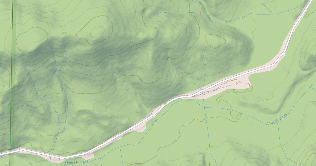 Map preview of USFS National Forest System Roads {D7489025-A0E3-4D39-9ACF-0A639D08E0D0}