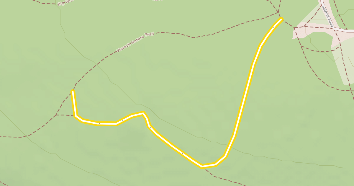 Map preview of Viereck Nature Trail