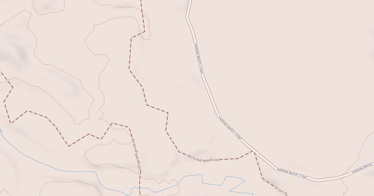 Map preview of Straight Arrows Trail