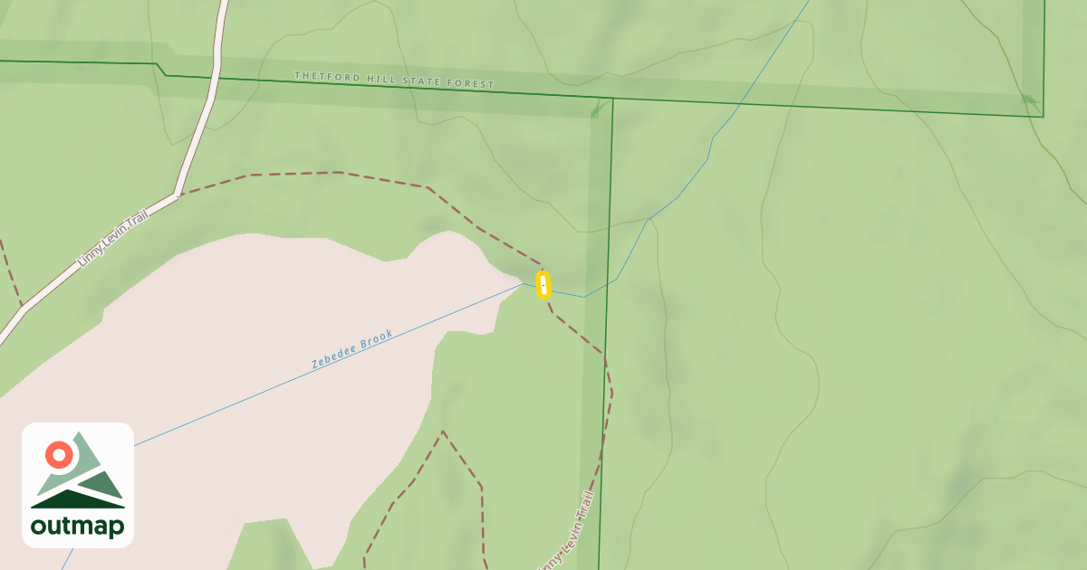 Map of Linny Levin Trail