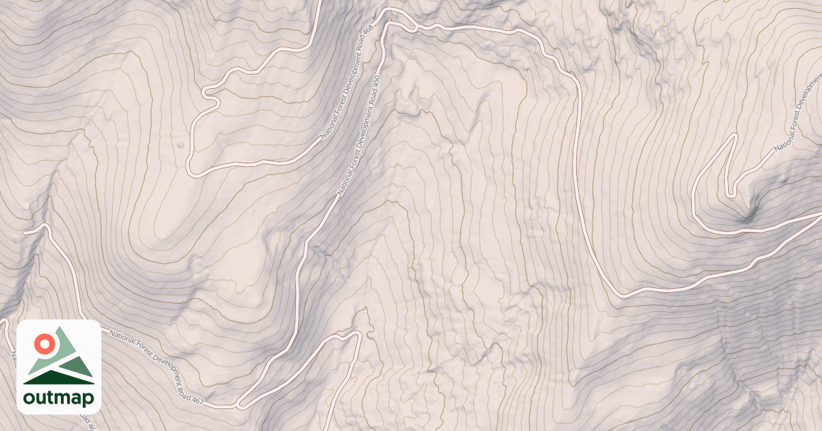 Map of GRAVES MTN