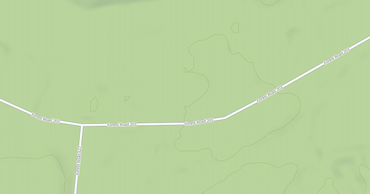 Map preview of FR 203B