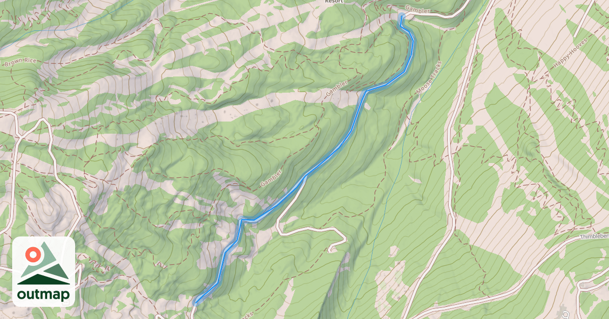 Map of Skittles Road