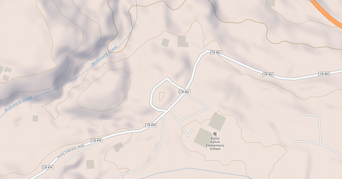 Map preview of BURNT RANCH GS