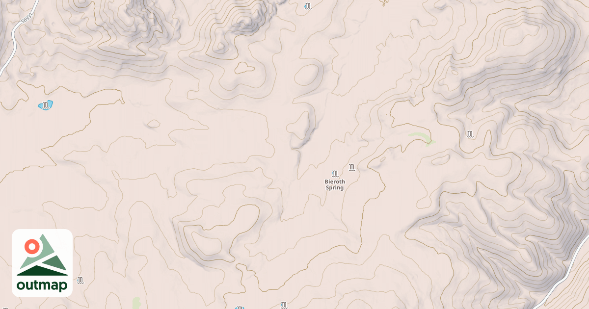Map of BIEROTH SLIDE