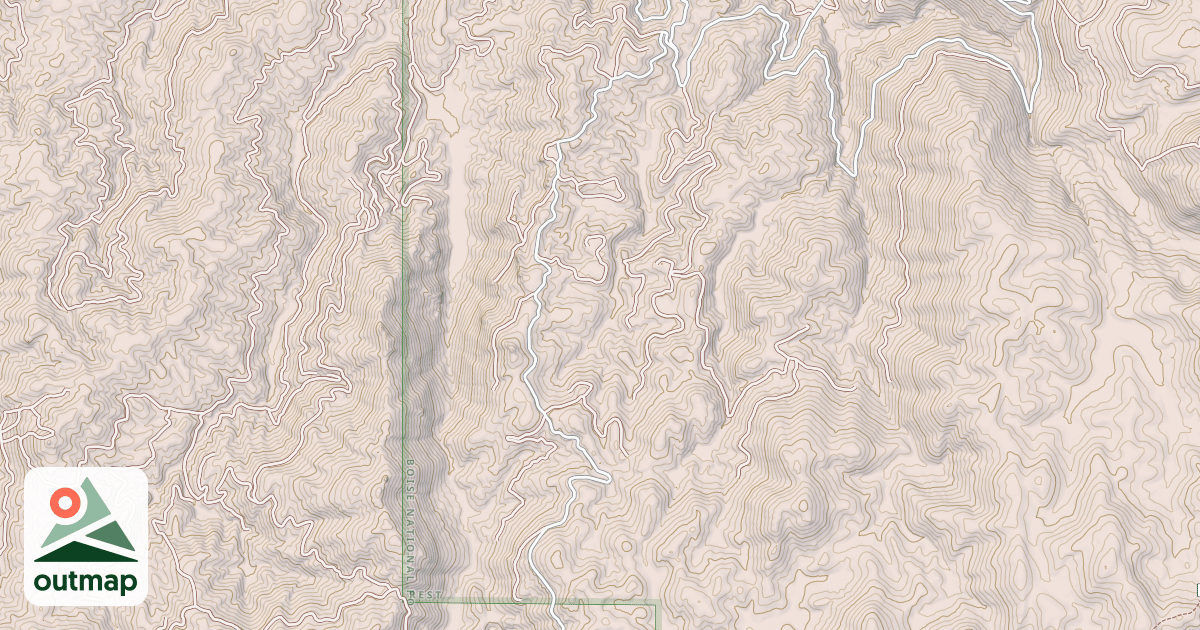 Map of EAGLE NEST-GOLD FORK RIV