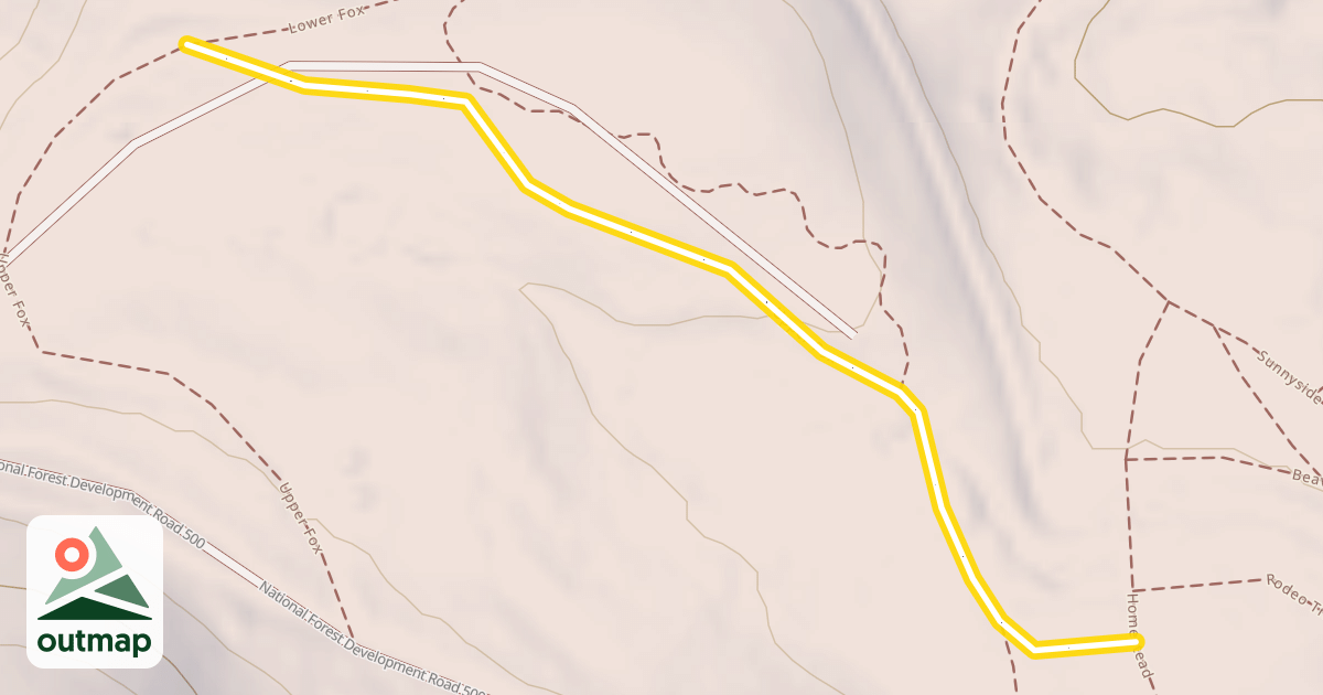 Map of Upper Fox