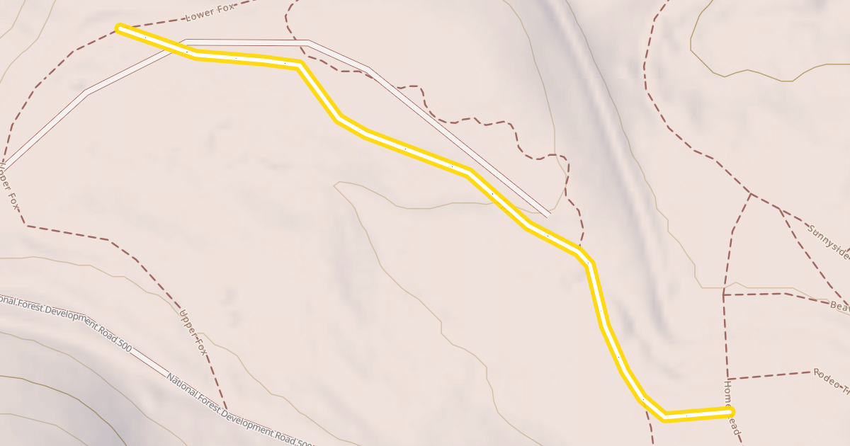 Map preview of Upper Fox