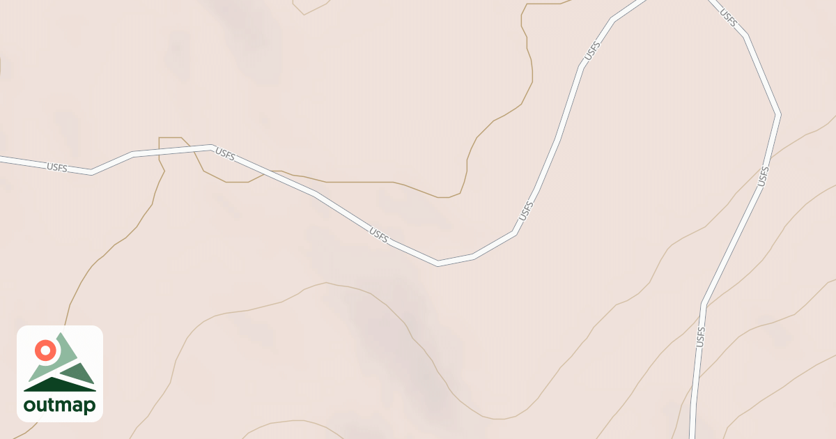 Map of Lower Cone Road