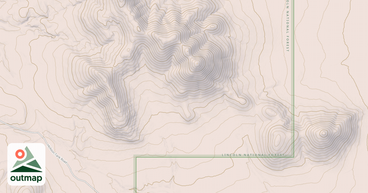 Map of USFS National Forest System Roads {68882C5E-EF88-4019-AA55-72DAF354A834}