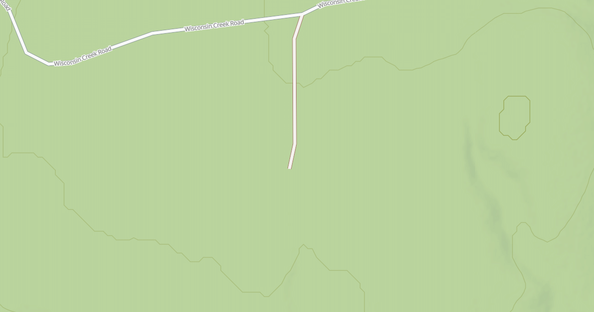 Map preview of SNOWSHOE ROAD
