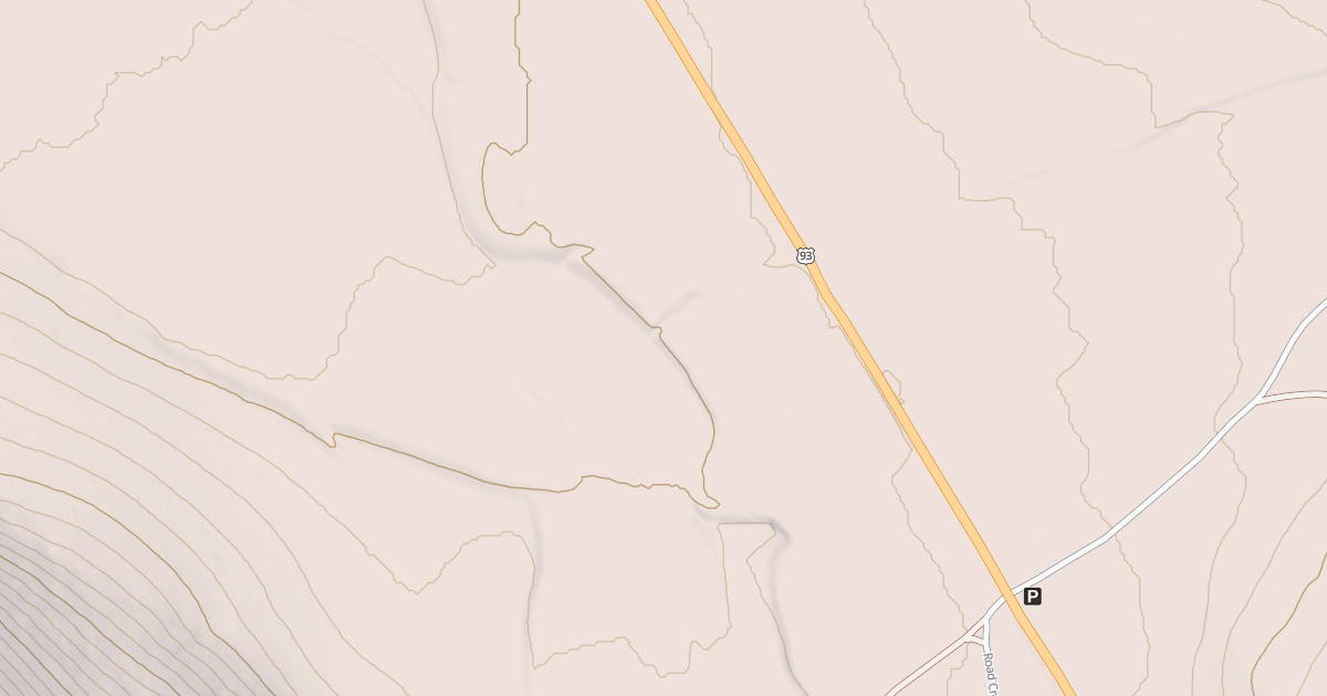 Map preview of BLM National GTLF Public Motorized Roads 0b42d160-6279-411b-ba6e-1dd2f0cf99e1