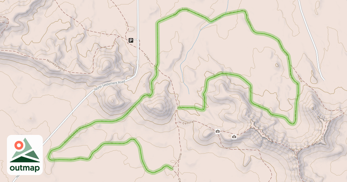 Map of North Loop