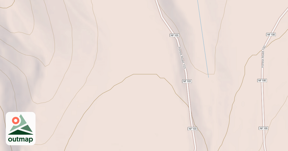 Map of USFS National Forest System Roads {2465A618-9B62-4D6E-BCFE-ADA5CE59D5BE}