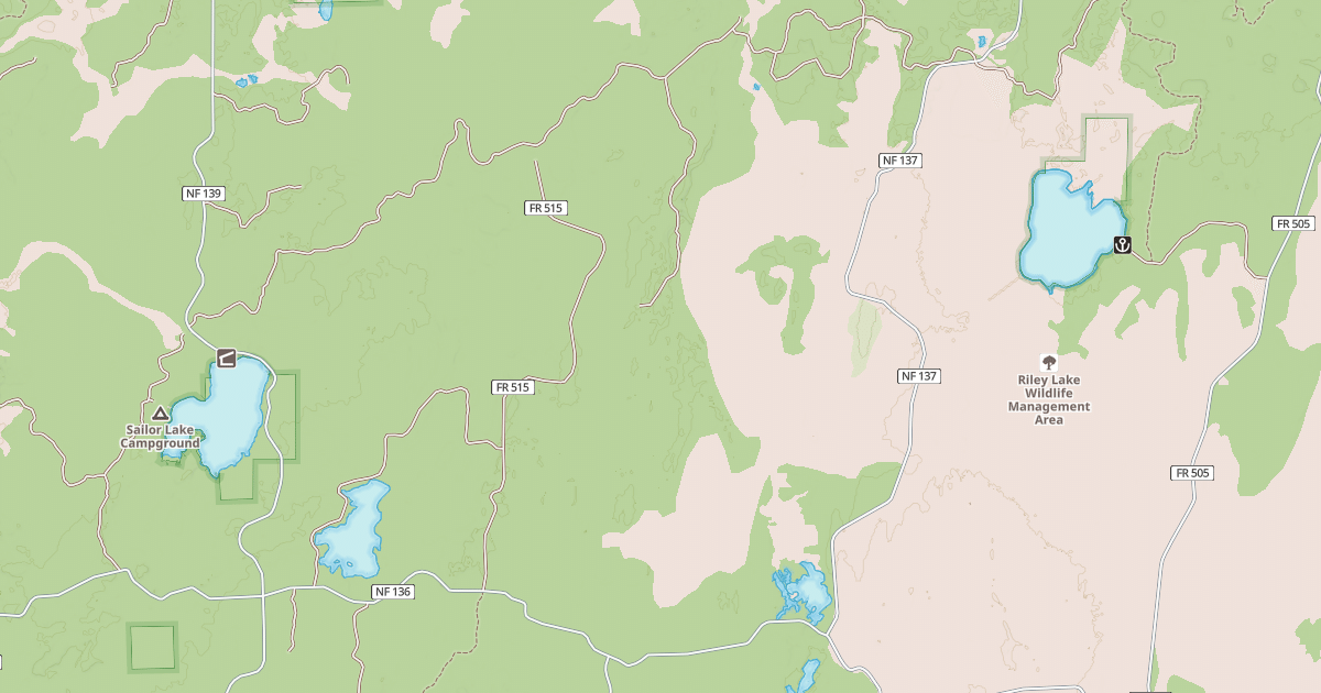Map preview of FR 513