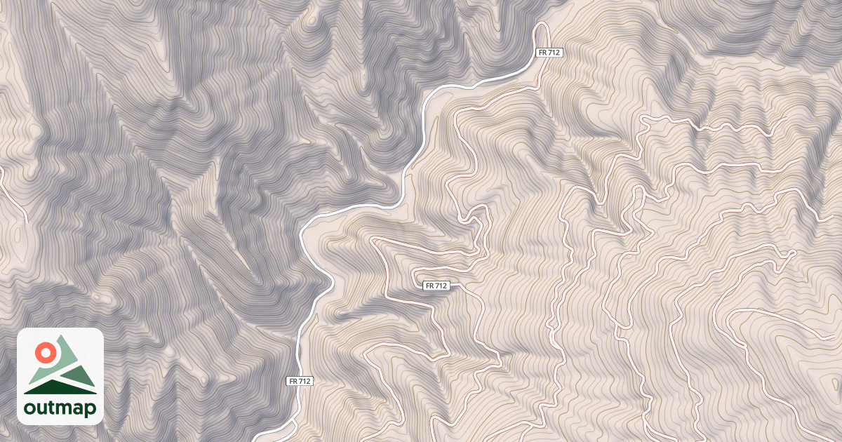 Map of COUGAR CREEK