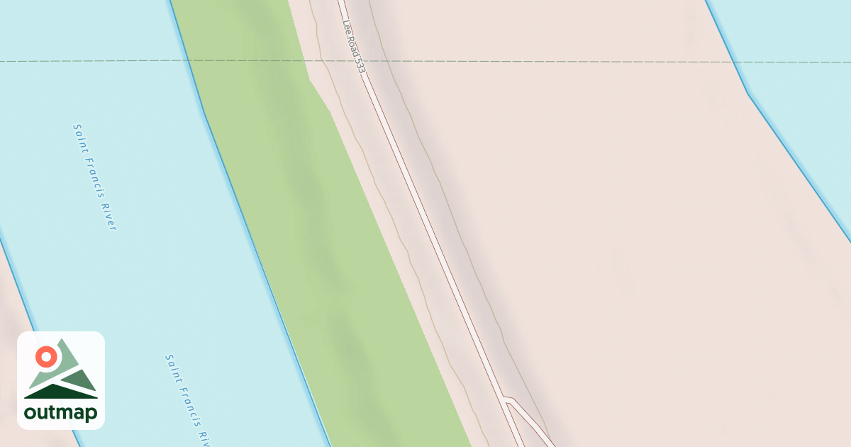 Map of LEVEE ROAD
