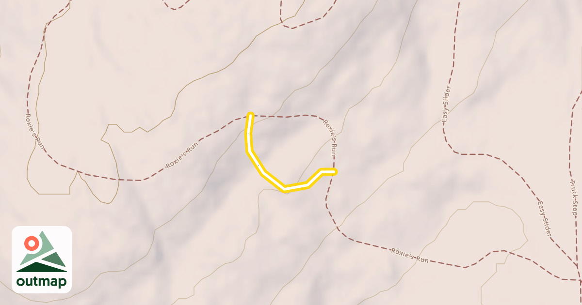 Map of Roxie's Run