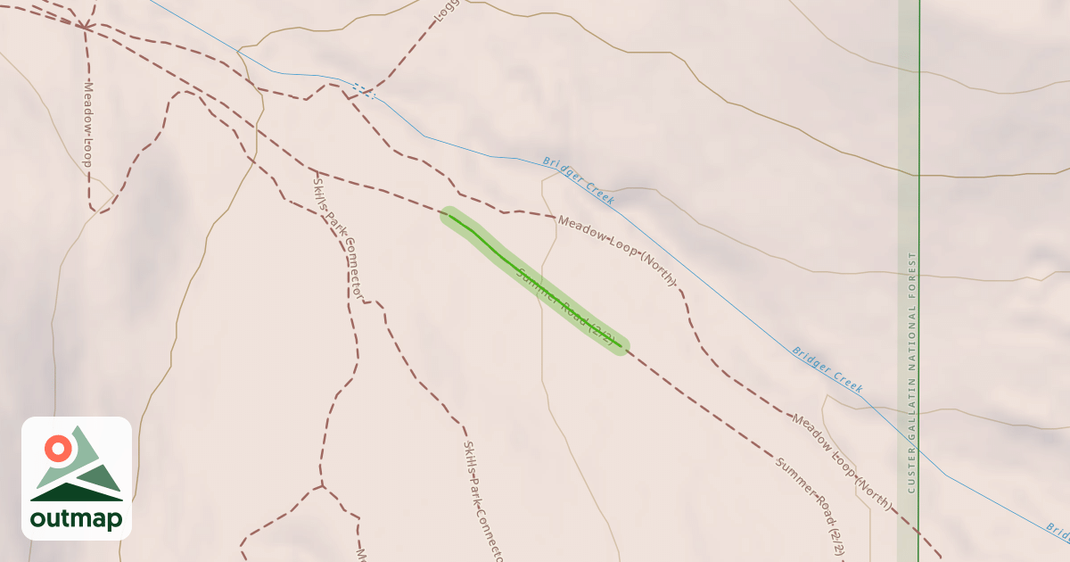 Map of Summer Road (2/2)