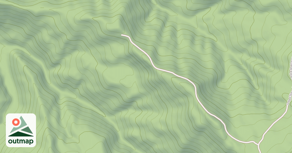 Map of USFS National Forest System Roads {CCD96A35-0431-4C0D-A396-A5C720E2F8EE}