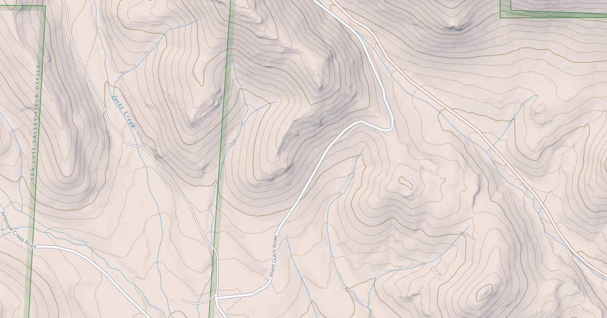 Map preview of BLM National GTLF Public Motorized Roads 757613f7-ce0b-4580-a833-edd77b636669