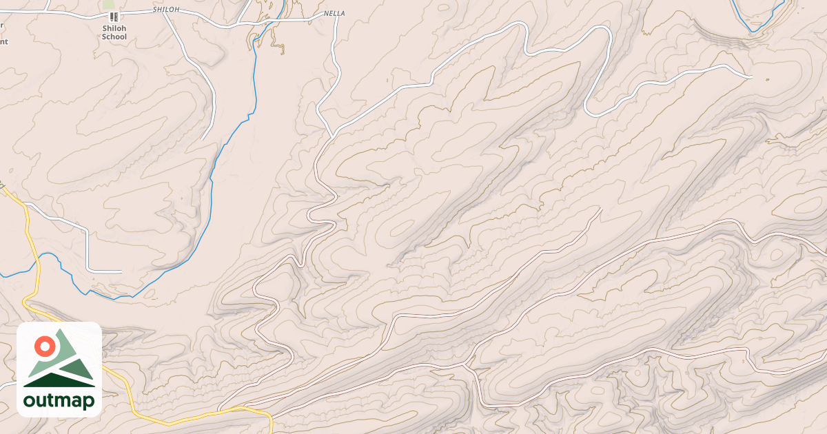 Map of TAYLOR BRANCH