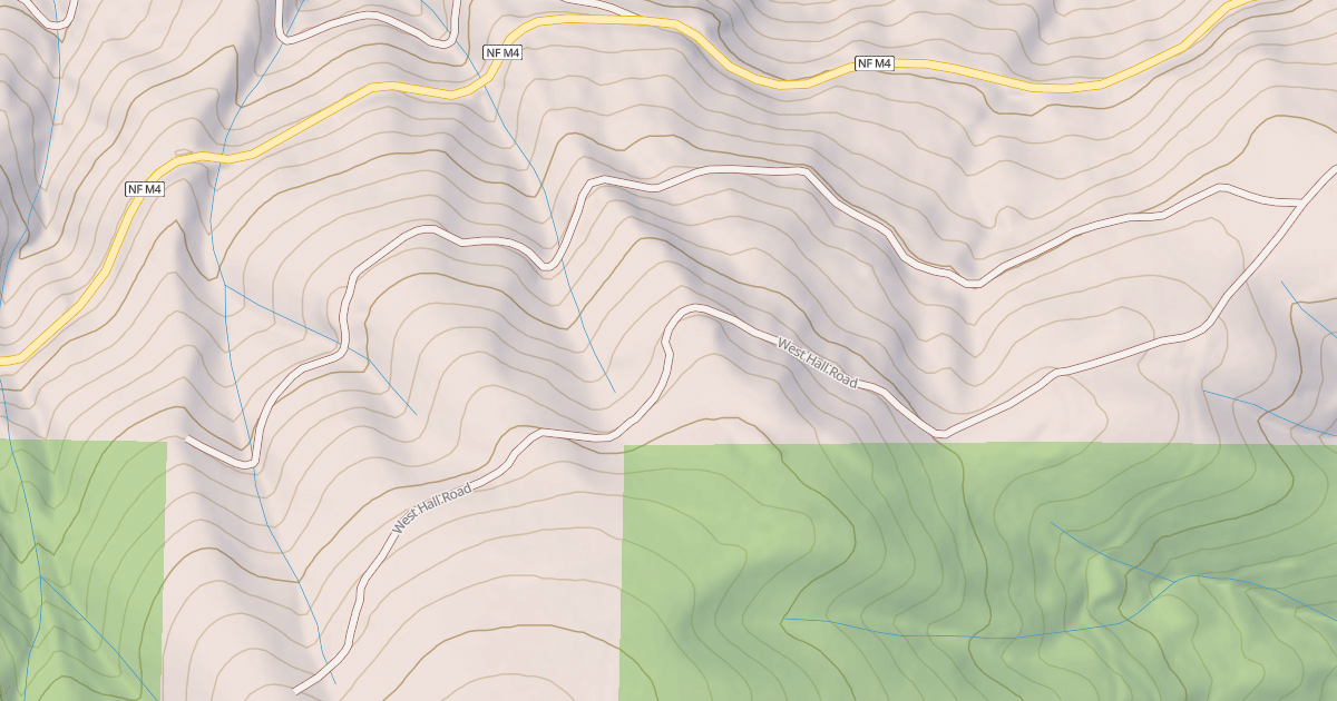 Map preview of HALL SPUR A