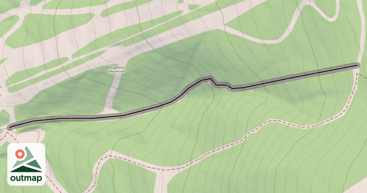 Map of Chair Trail