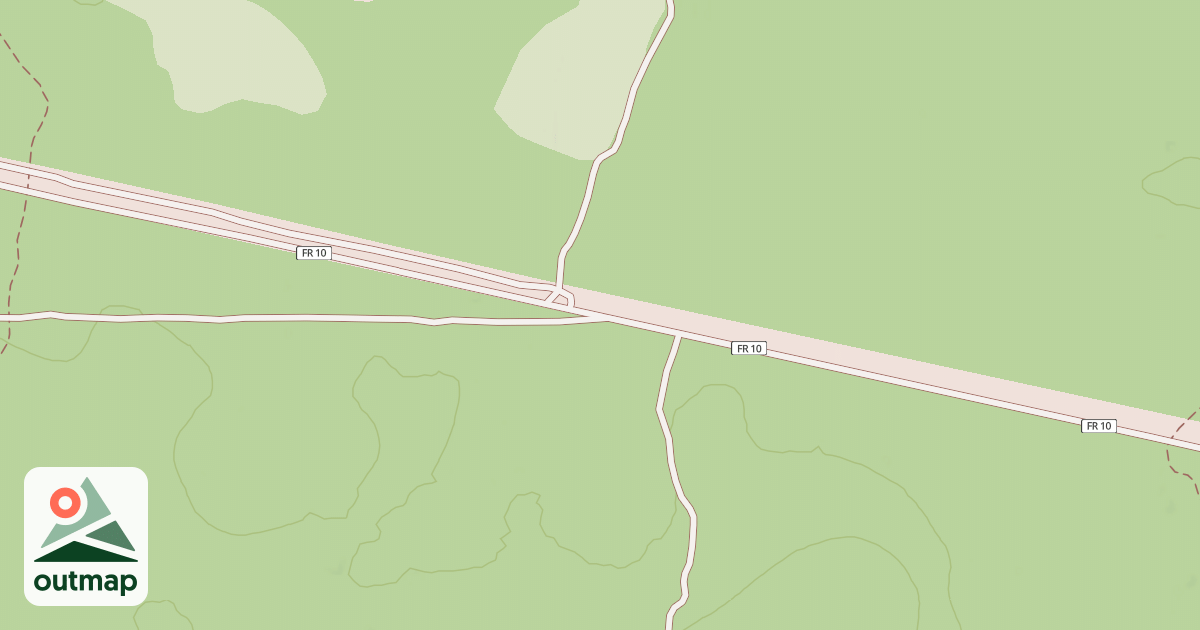 Map of Wandering Wiregrass