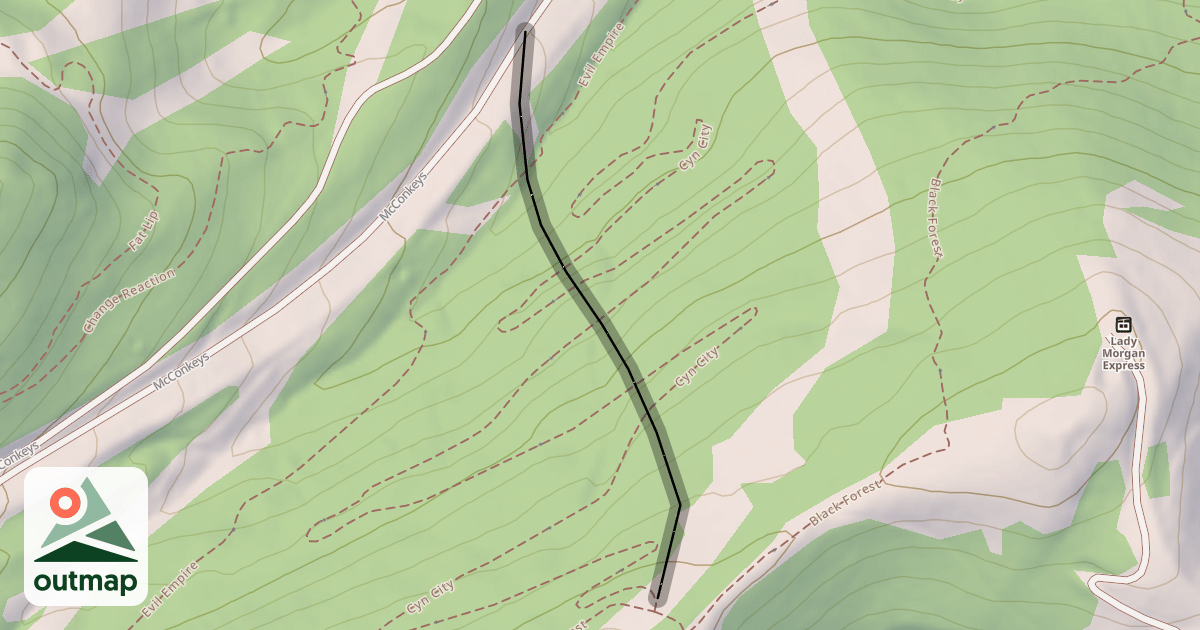 Map of Black Forest