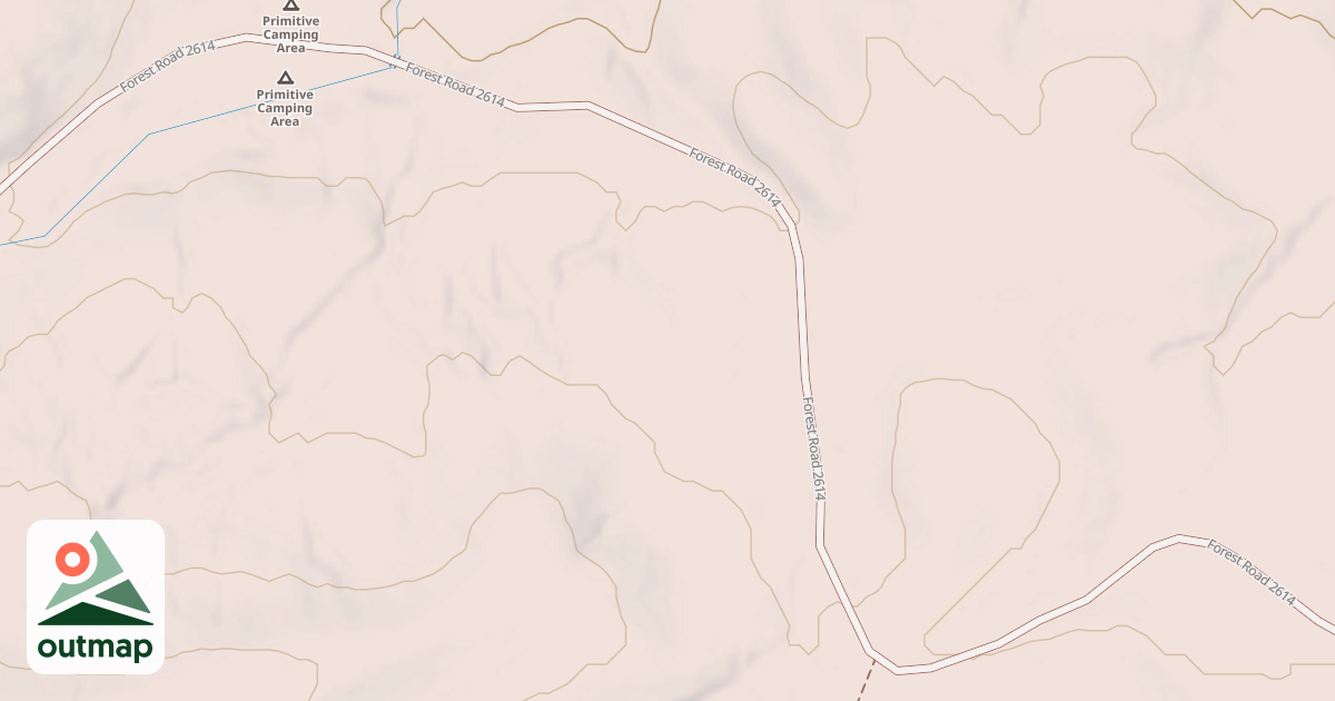Map of DAVIS CREEK THD MRS 2.3