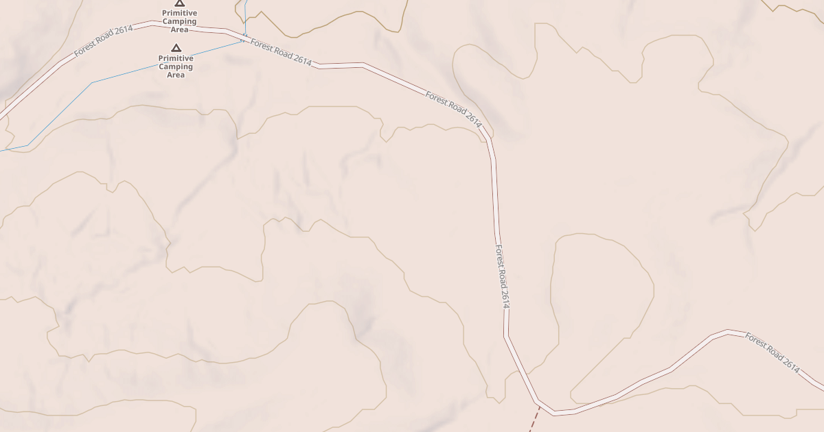Map preview of DAVIS CREEK THD MRS 2.3