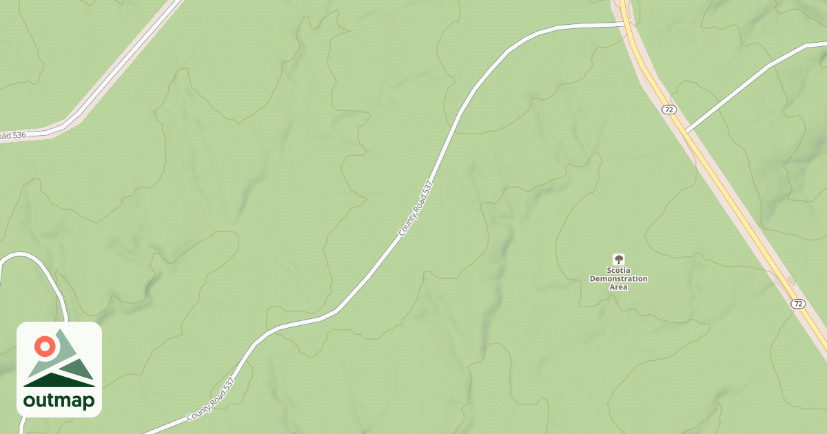 Map of LITTLE SCOTIA POND REC AREA