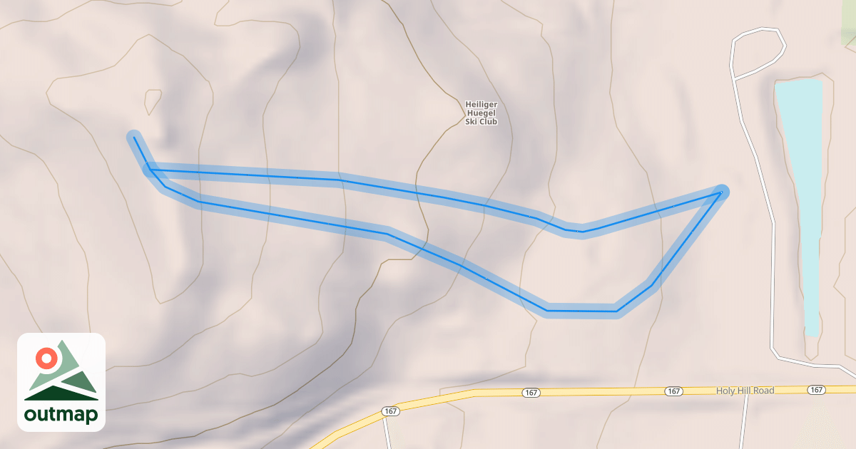 Map of South run