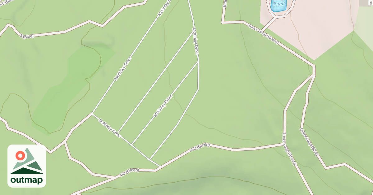 Map of Rock Run ATV Trails
