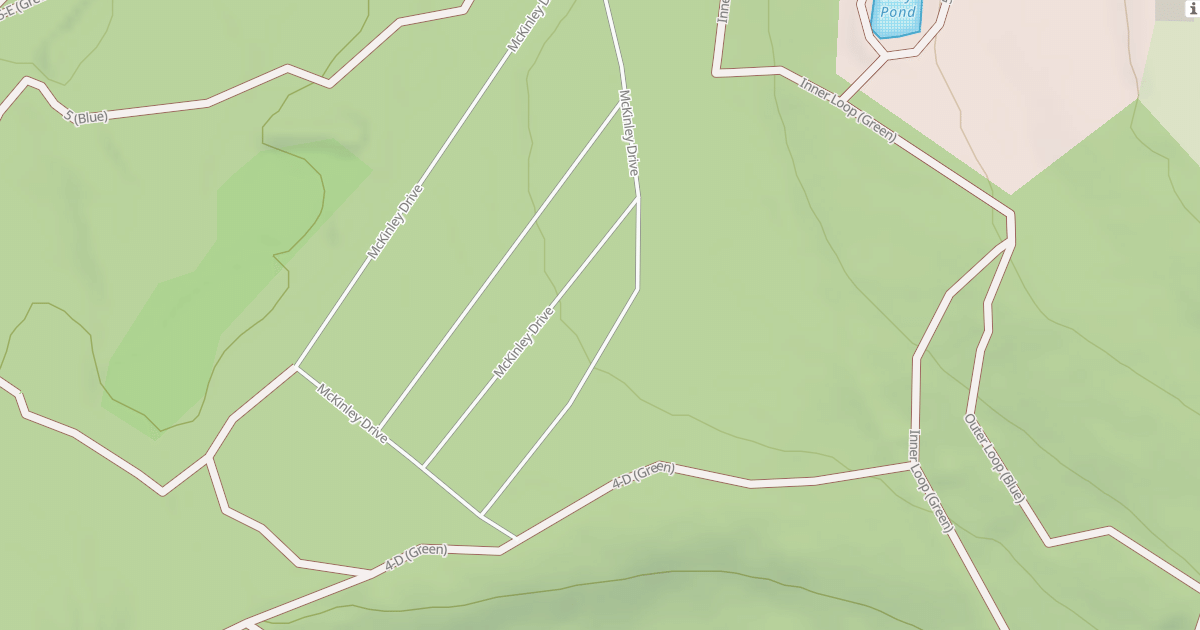 Map preview of Rock Run ATV Trails