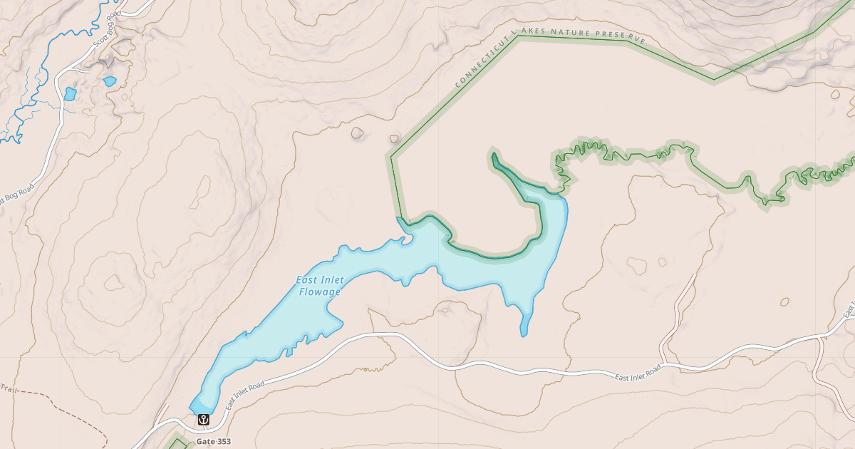 Map preview of East Inlet West Side