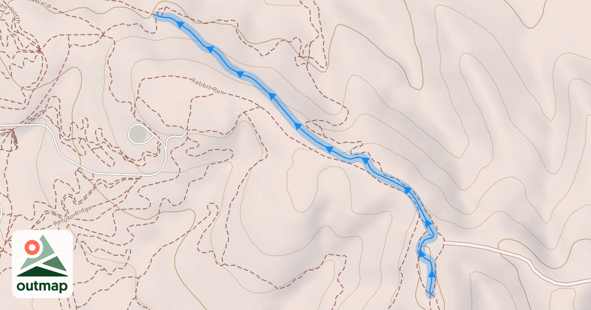 Map of #XC11 Flow Trail