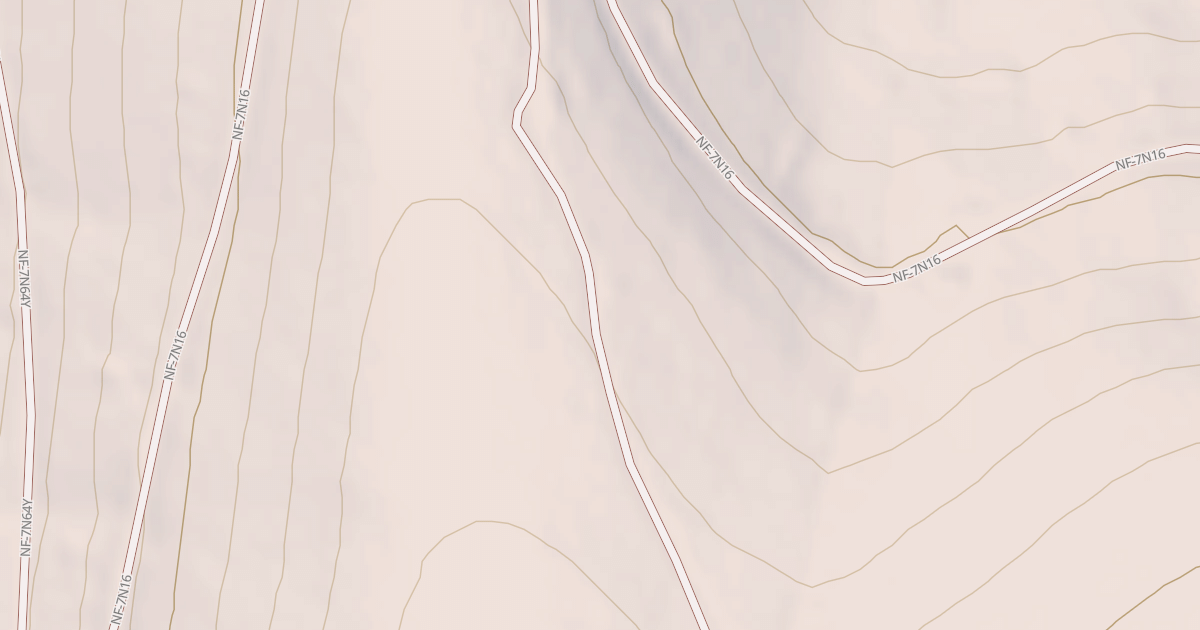 Map preview of USFS Motor Vehicle Use Map Trails 322371010602
