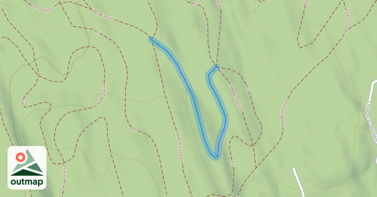 Map of 3 Le Sous-Bois