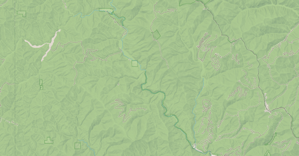 Map preview of COEUR D'ALENE RIVER