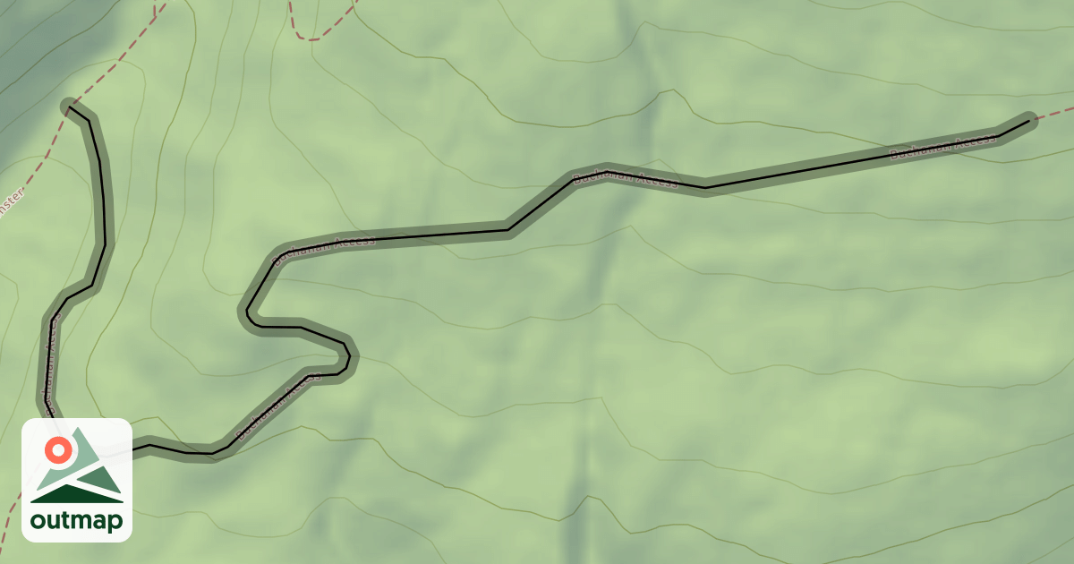 Map of Buchanan Access