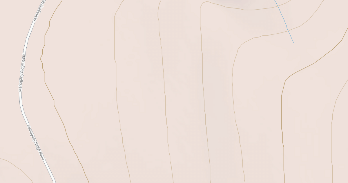 Map preview of MAHOGANY RIDGE SPUR