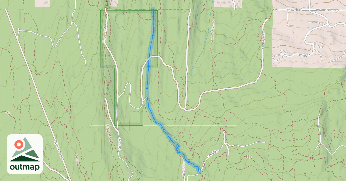Map of SST