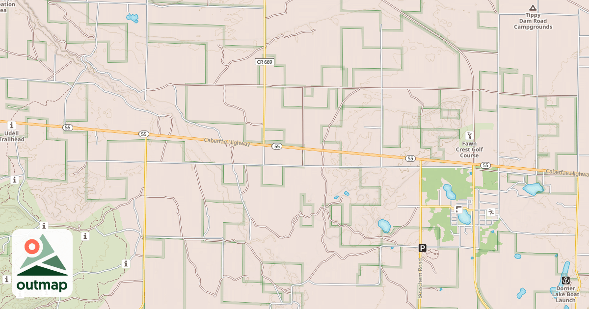 Map of Manistee Smt Dnr6