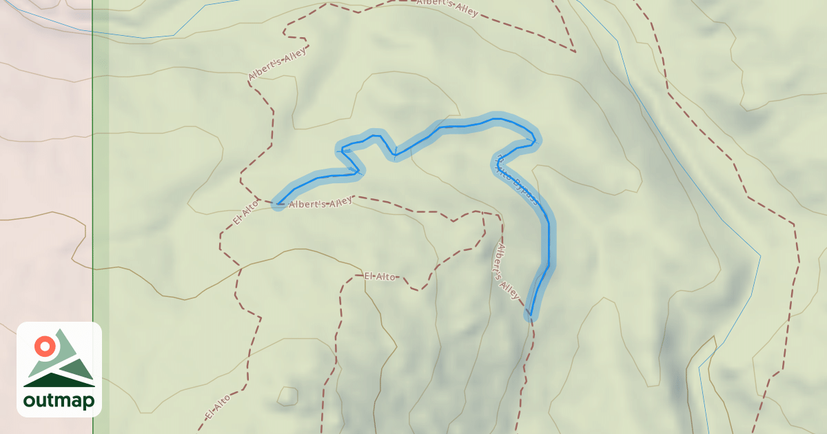 Map of El Alto Bypass