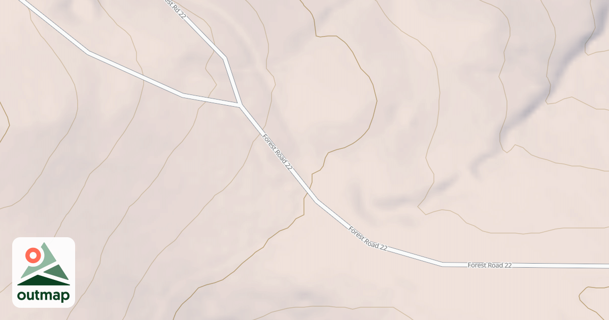 Map of POTATO HILL
