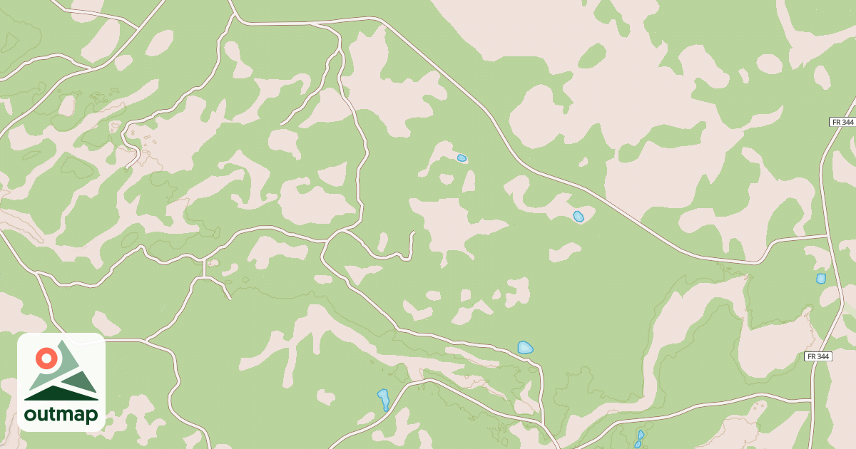 Map of USFS Motor Vehicle Use Map Roads {A186B905-059D-4BF1-851A-03CC5181EBF8}