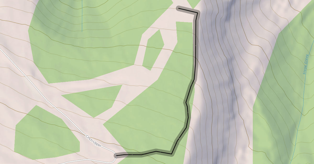 Map preview of Lower Stone Creek