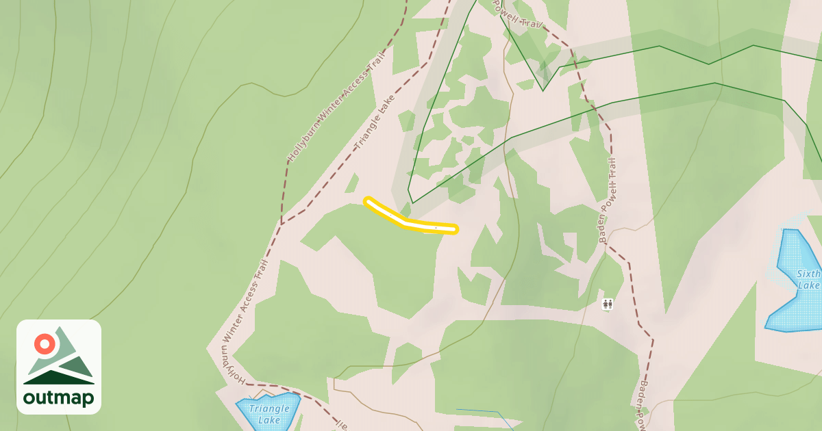 Map of Triangle Meadows